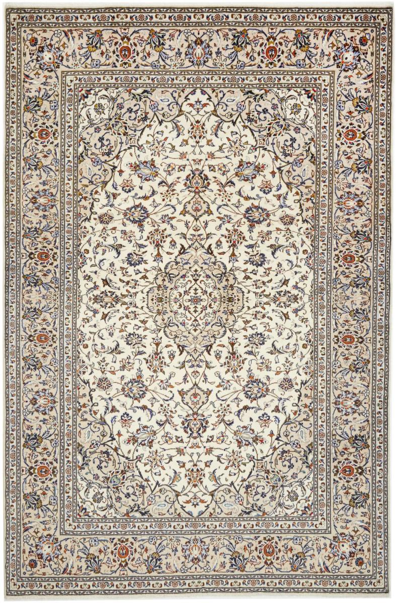 Persian Rug Keshan 10'0"x6'6" 10'0"x6'6", Persian Rug Knotted by hand