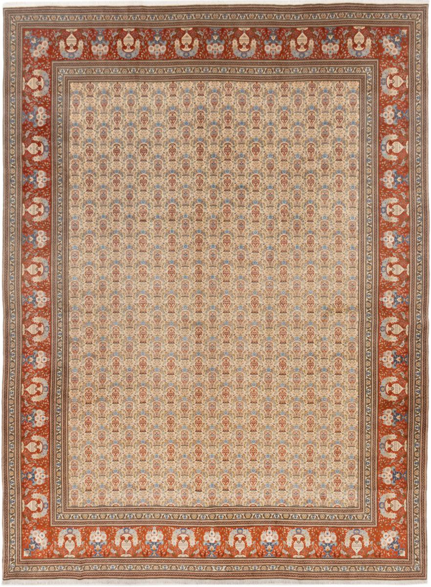 Tapis persan Tabriz 397x298 397x298, Tapis persan Noué à la main