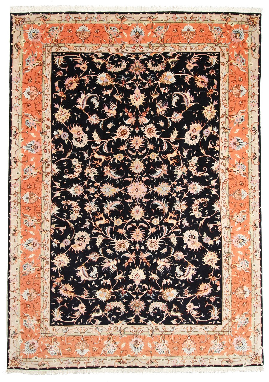 Persian Rug Tabriz 50Raj 239x168 239x168, Persian Rug Knotted by hand