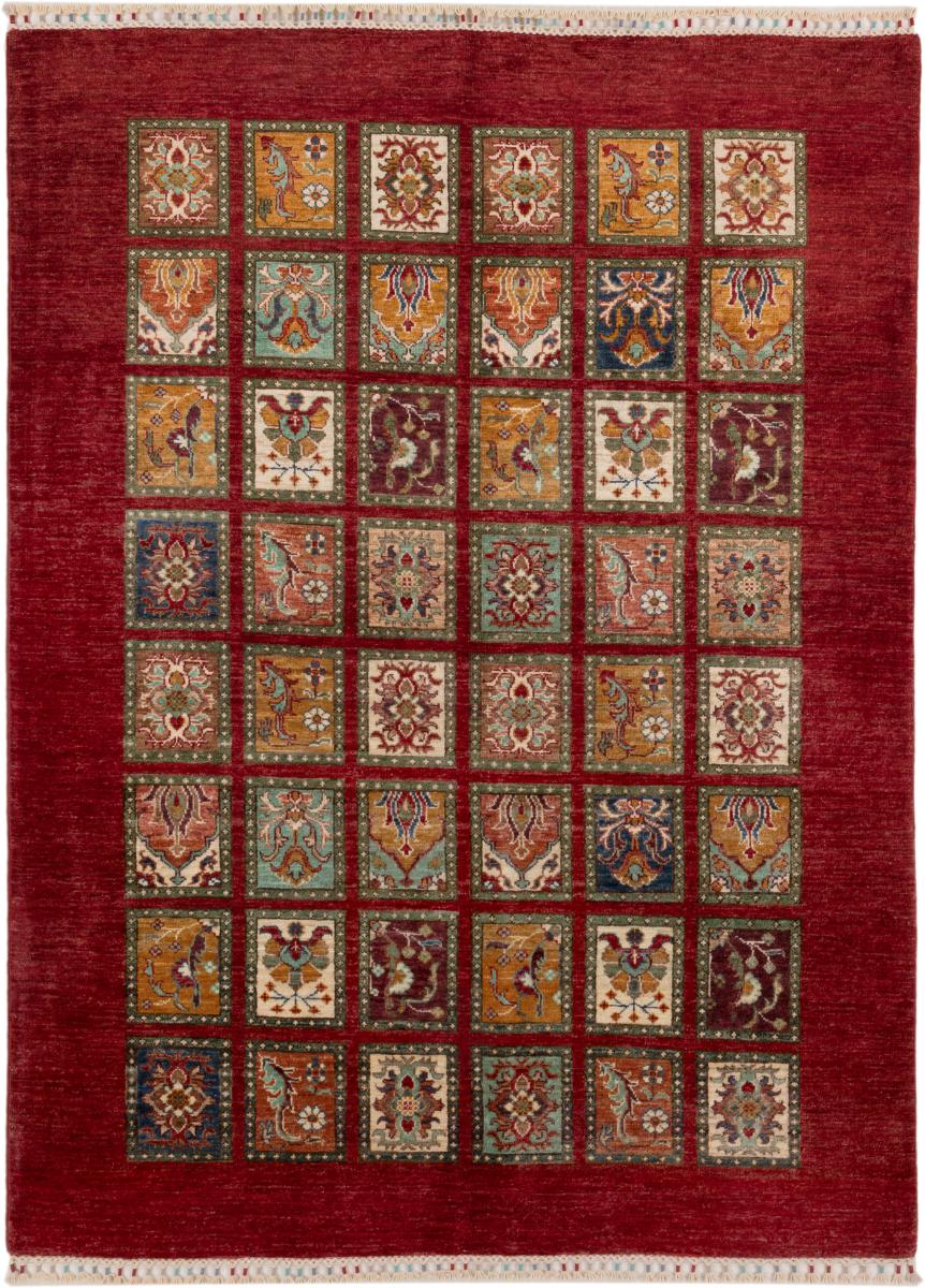 アフガンカーペット Arijana バクティアリi 206x154 206x154,  ペルシャ絨毯 手織り