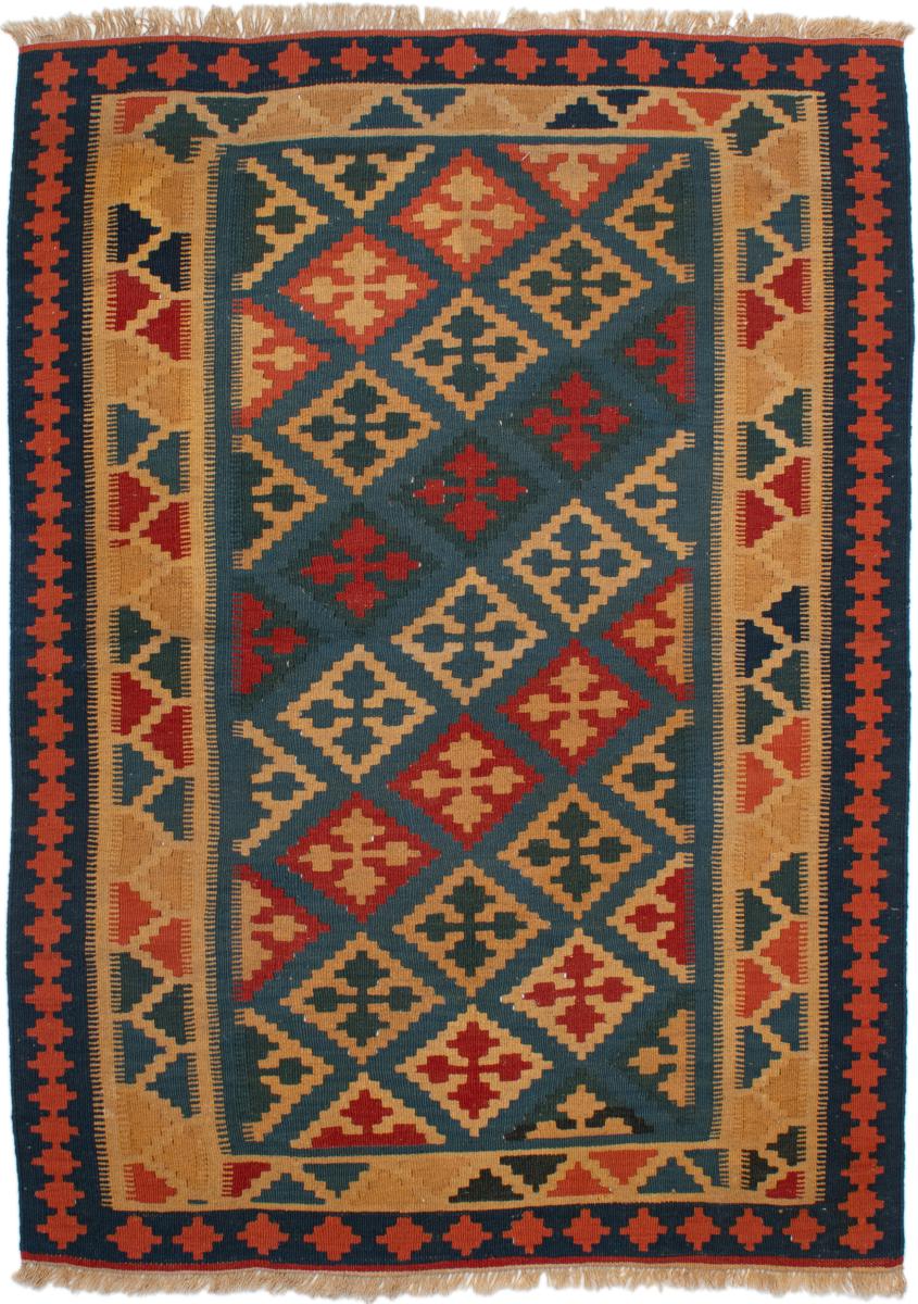 Persian Rug Kilim Fars 5'6"x3'10" 5'6"x3'10", Persian Rug Woven by hand