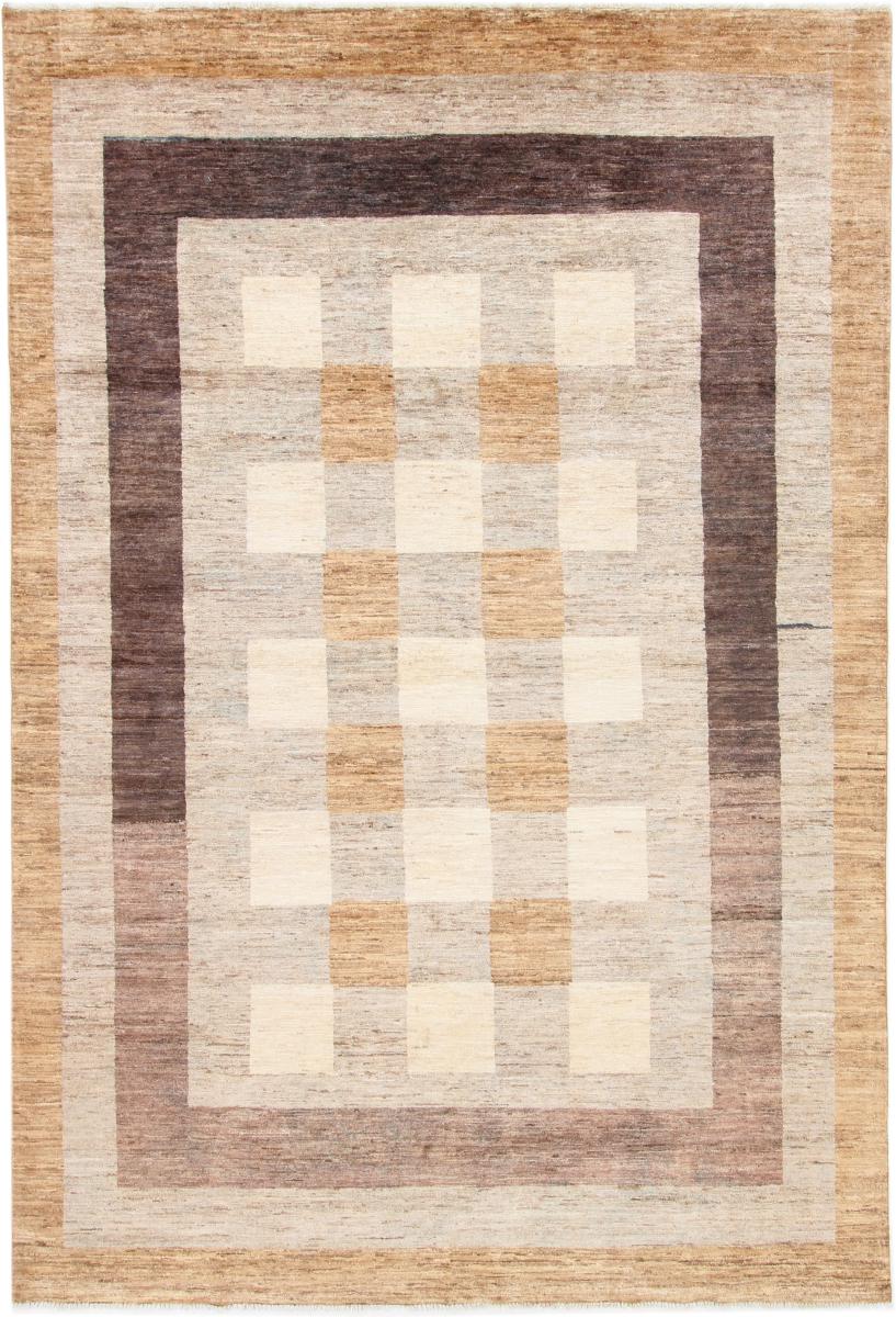 Tapis afghan Ziegler Gabbeh 288x194 288x194, Tapis persan Noué à la main