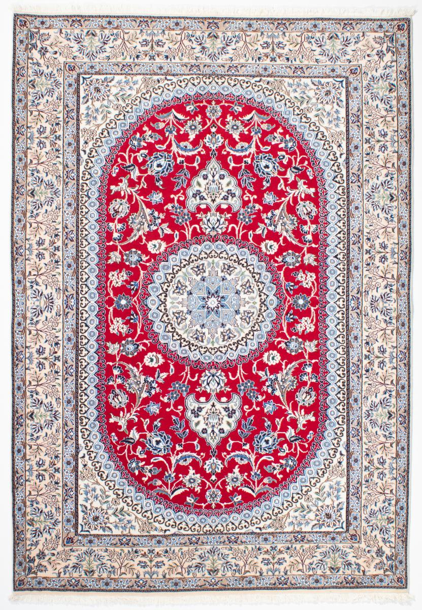 Tapis persan Naïn 9La 239x164 239x164, Tapis persan Noué à la main