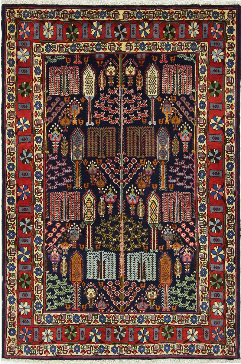  ペルシャ絨毯 バクティアリ 205x141 205x141,  ペルシャ絨毯 手織り