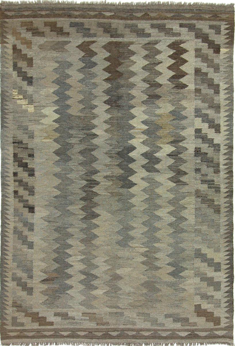 Afghan rug Kilim Afghan Heritage 7'0"x4'9" 7'0"x4'9", Persian Rug Woven by hand