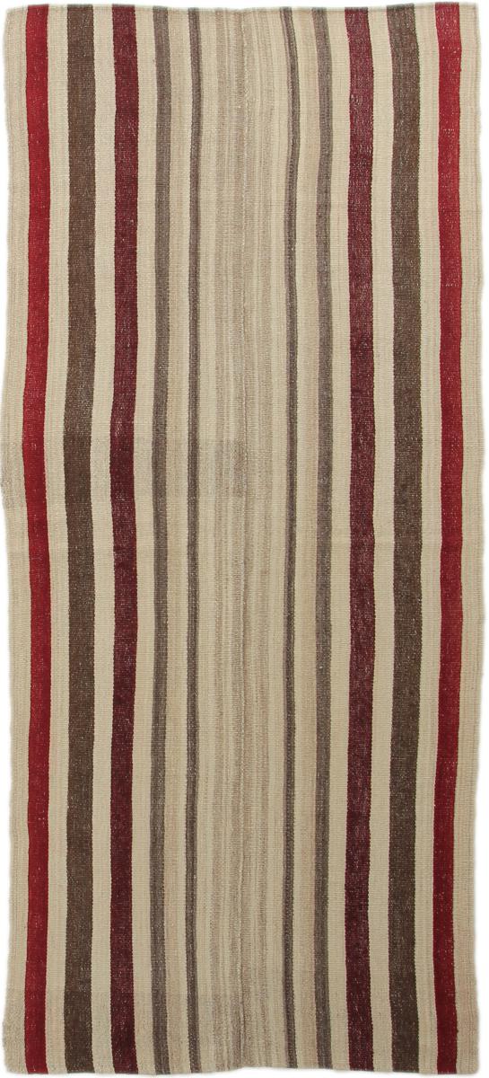 Tappeto persiano Kilim Fars Antico 260x116 260x116, Tappeto persiano Tessuto a mano