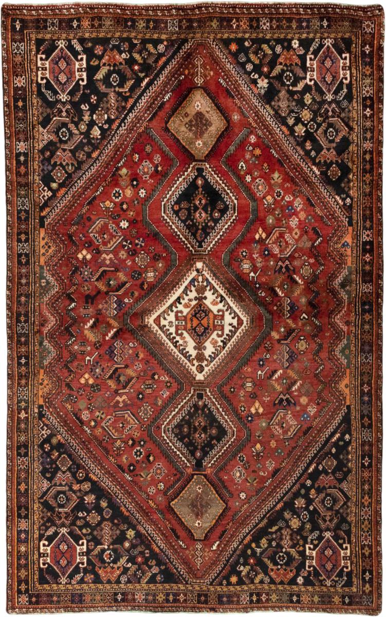 Persian Rug Shiraz 293x181 293x181, Persian Rug Knotted by hand