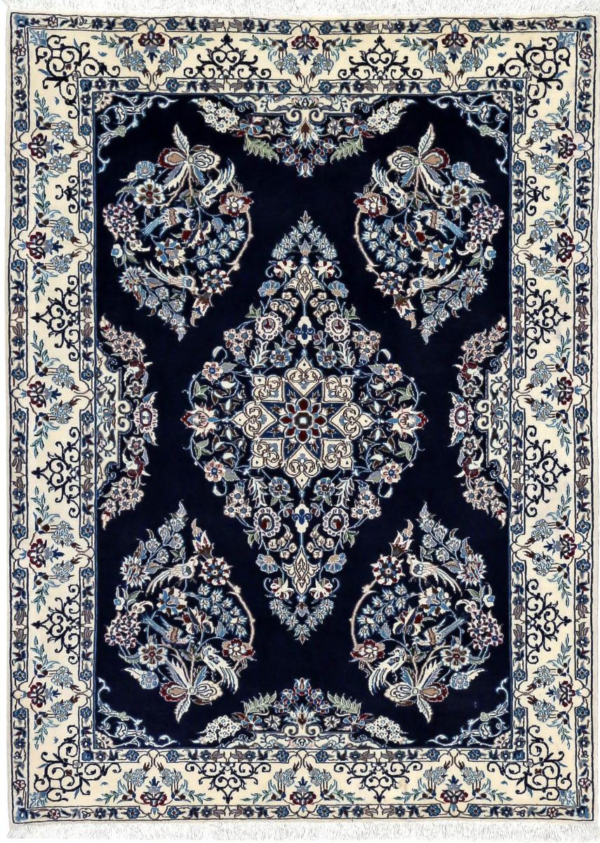  ペルシャ絨毯 ナイン 6La 141x101 141x101,  ペルシャ絨毯 手織り
