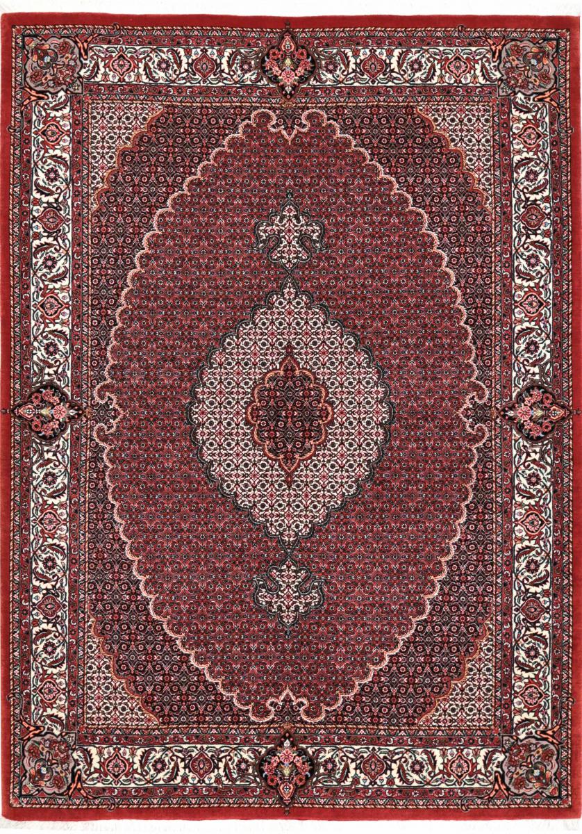 Persian Rug Bidjar Aroosbaft 8'0"x5'9" 8'0"x5'9", Persian Rug Knotted by hand