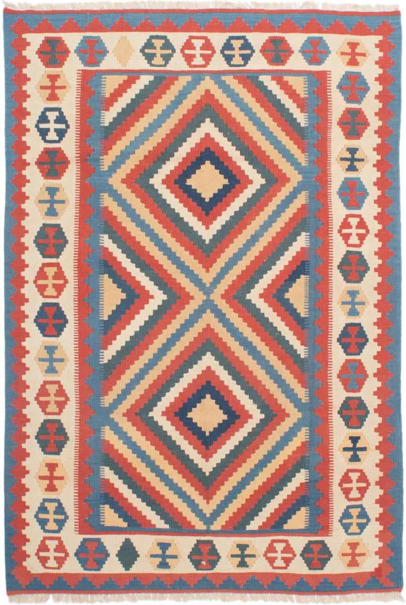  ペルシャ絨毯 キリム Fars 182x123 182x123,  ペルシャ絨毯 手織り