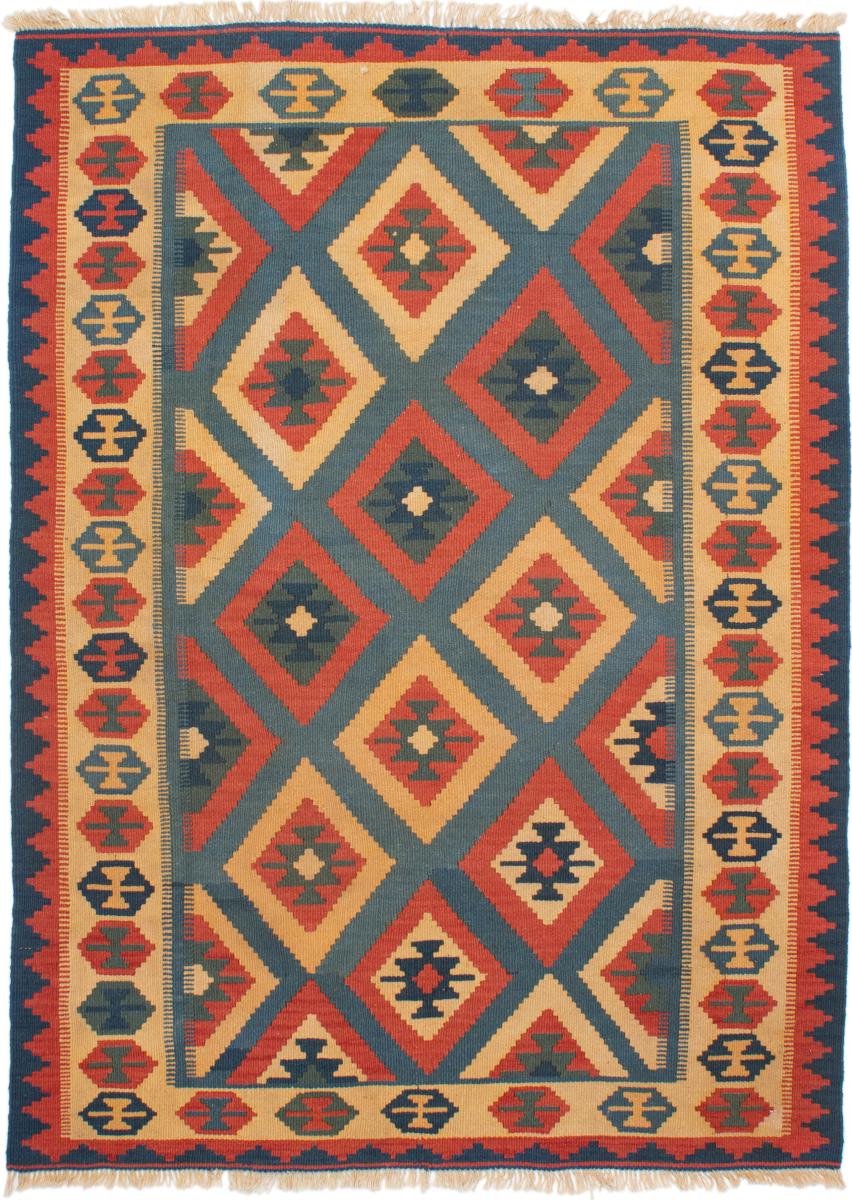 Alfombra persa Kilim Fars 171x126 171x126, Alfombra persa Tejido a mano