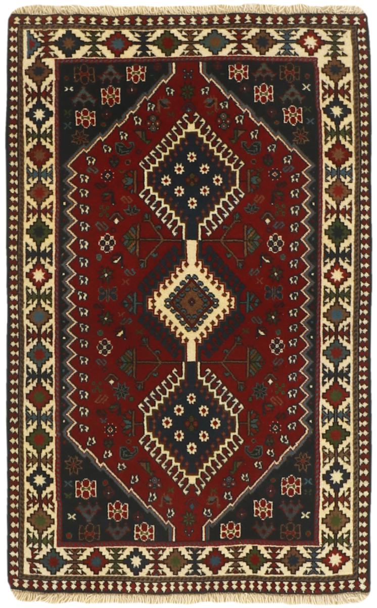 Perzisch tapijt Yalameh 126x80 126x80, Perzisch tapijt Handgeknoopte
