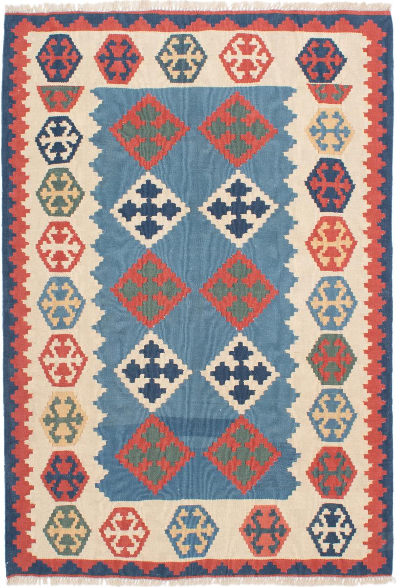 Tapis persan Kilim Fars 167x116 167x116, Tapis persan Tissé à la main