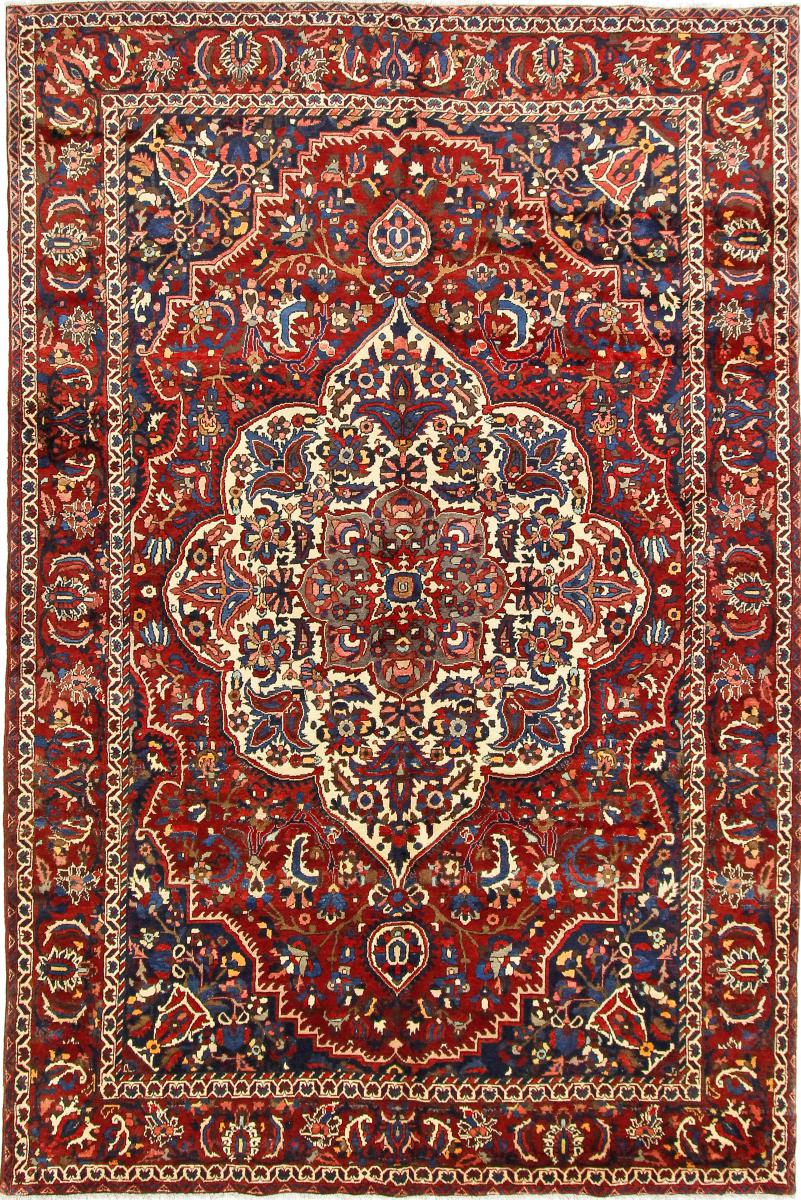  ペルシャ絨毯 バクティアリ 320x215 320x215,  ペルシャ絨毯 手織り