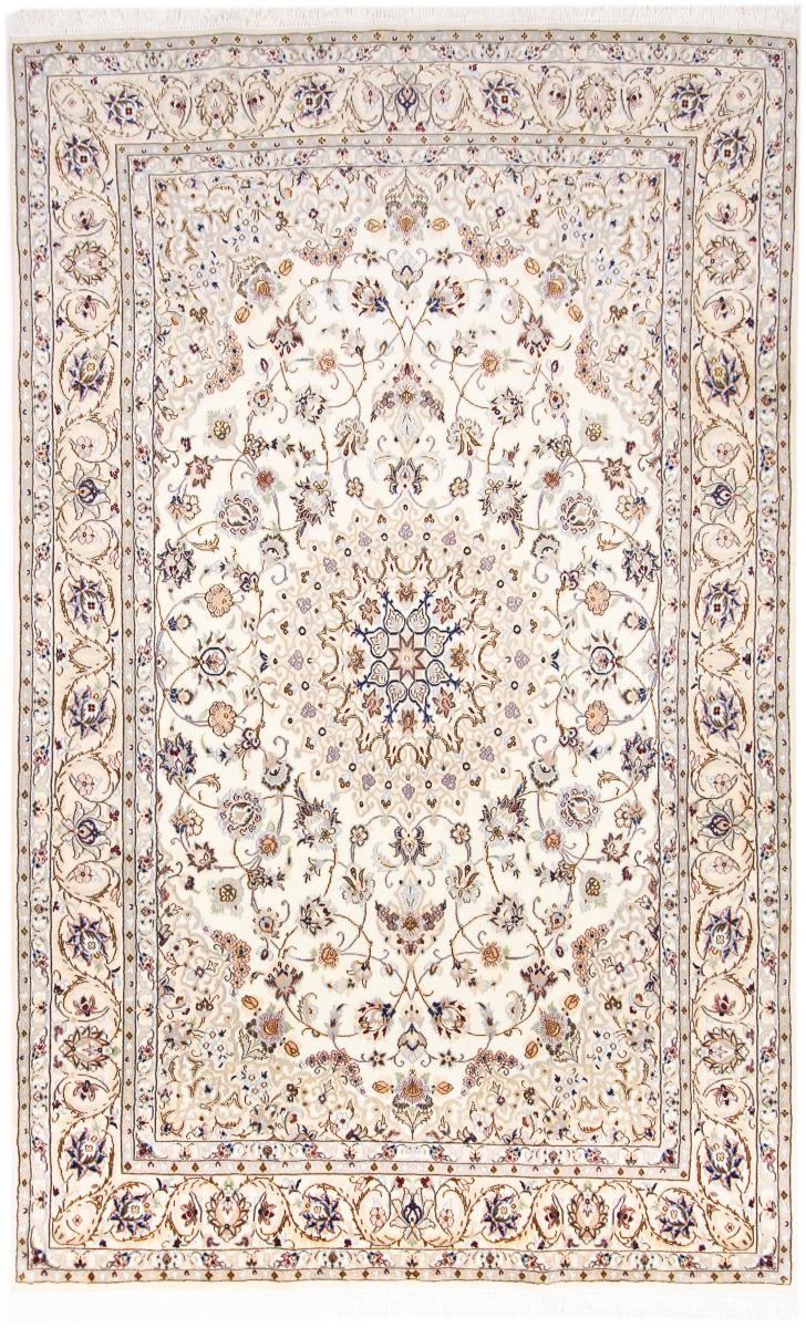 Persian Rug Nain 9La 10'4"x6'6" 10'4"x6'6", Persian Rug Knotted by hand