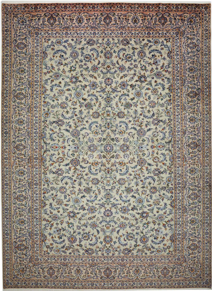 Persian Rug Keshan 13'4"x9'9" 13'4"x9'9", Persian Rug Knotted by hand