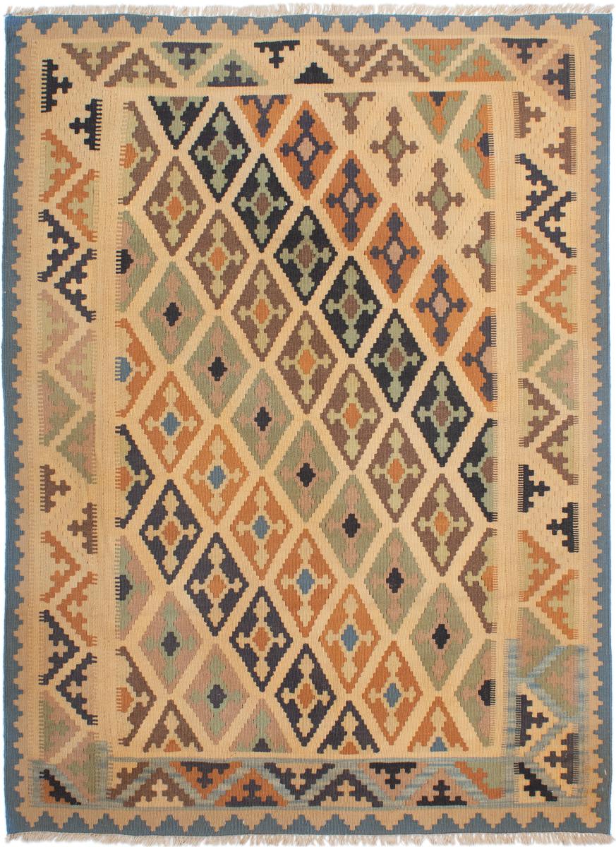 Alfombra persa Kilim Fars 181x129 181x129, Alfombra persa Tejido a mano