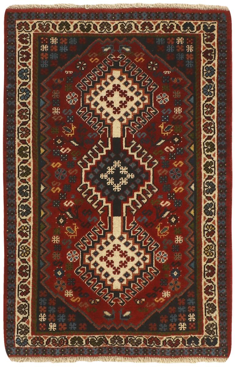 Perzsa szőnyeg Yalameh 91x59 91x59, Perzsa szőnyeg Kézzel csomózva