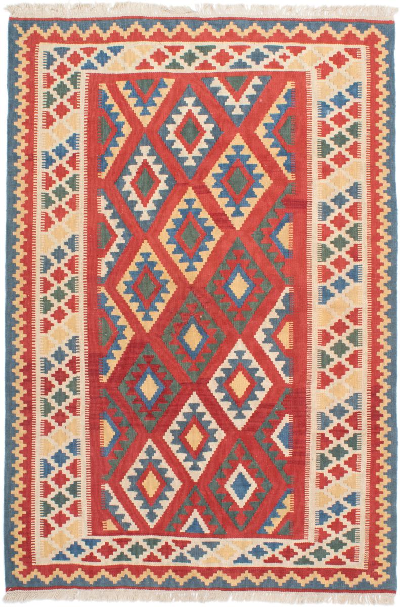  ペルシャ絨毯 キリム Fars 185x126 185x126,  ペルシャ絨毯 手織り