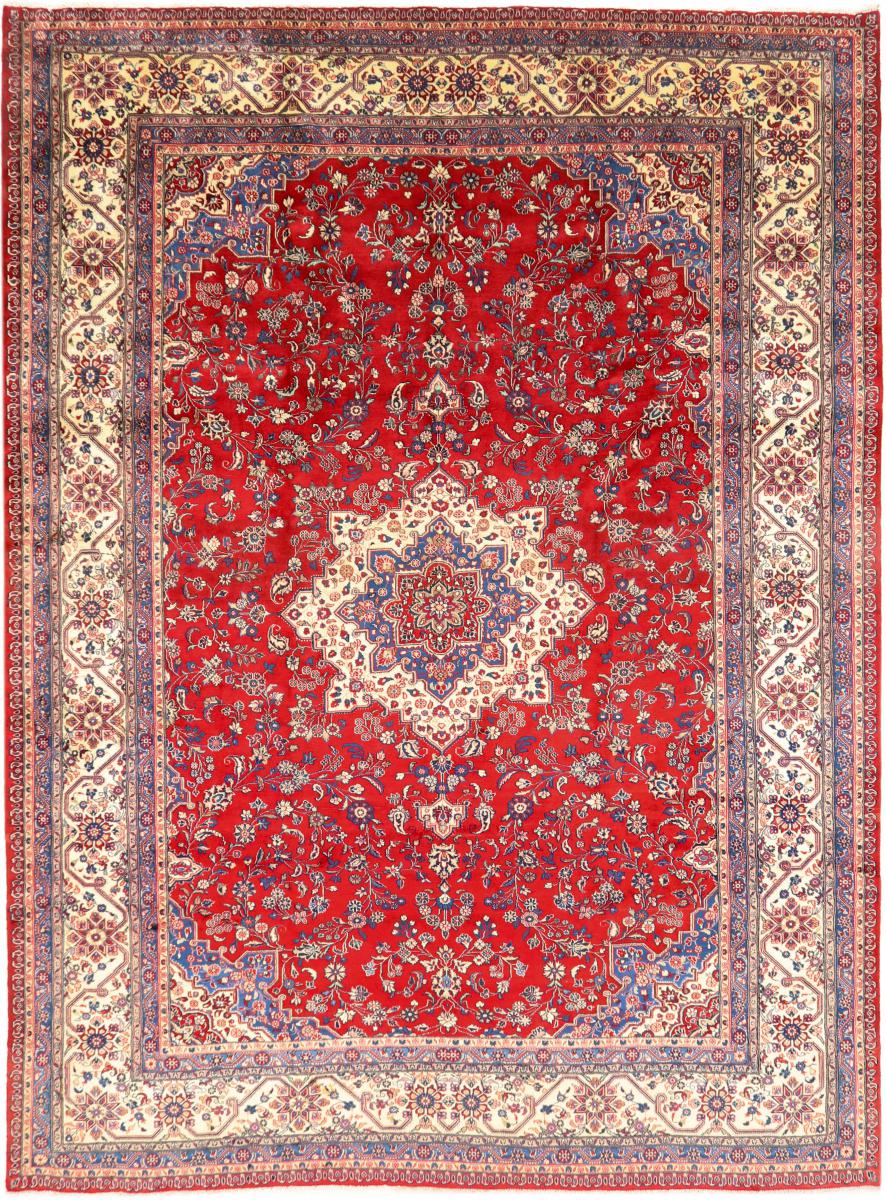 Persisk teppe Shahrbaft Hamadan 12'10"x9'6" 12'10"x9'6", Persisk teppe Knyttet for hånd