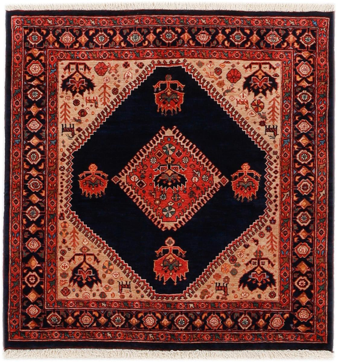 Persian Rug Ghashghai Miri 117x113 117x113, Persian Rug Knotted by hand