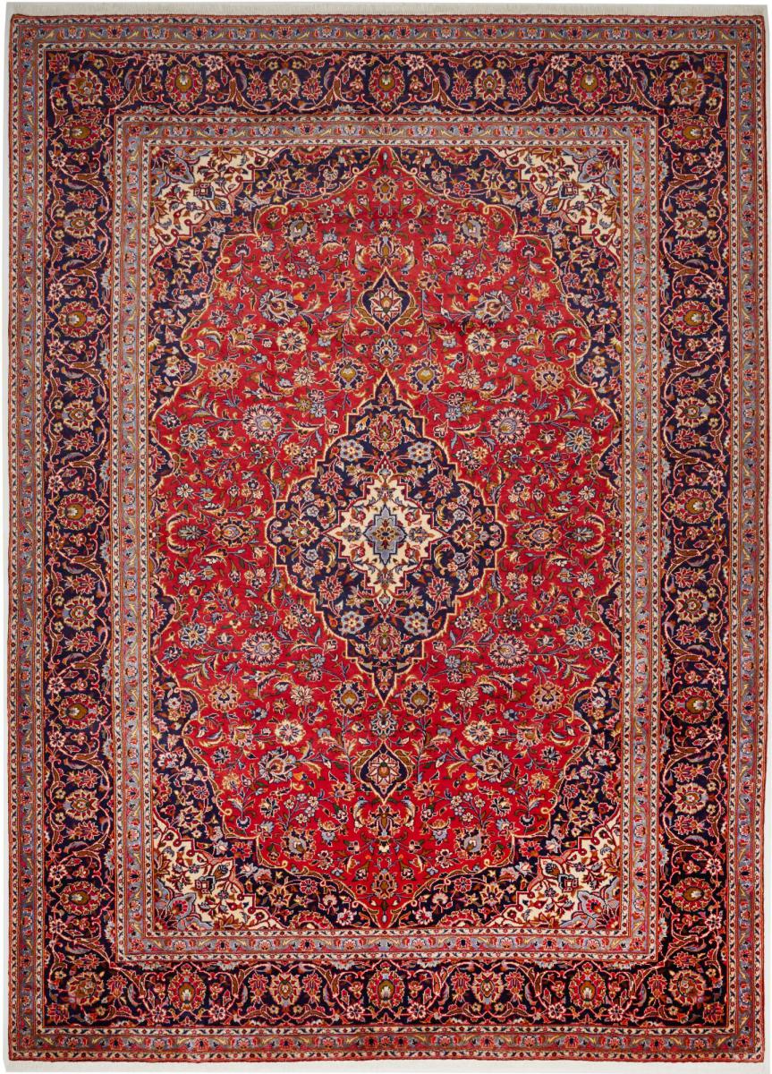 Persisk matta Keshan 399x290 399x290, Persisk matta Knuten för hand