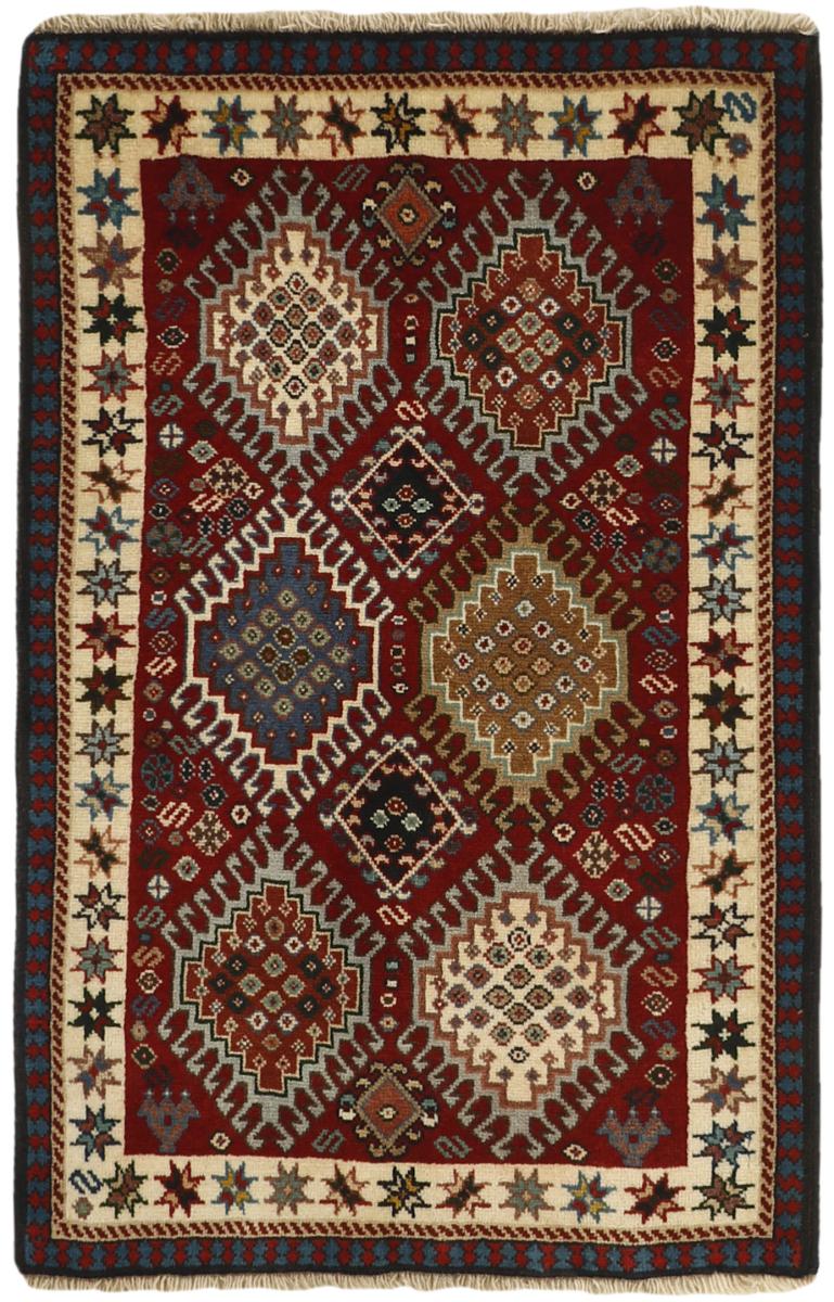 Tapis persan Yalameh 99x68 99x68, Tapis persan Noué à la main