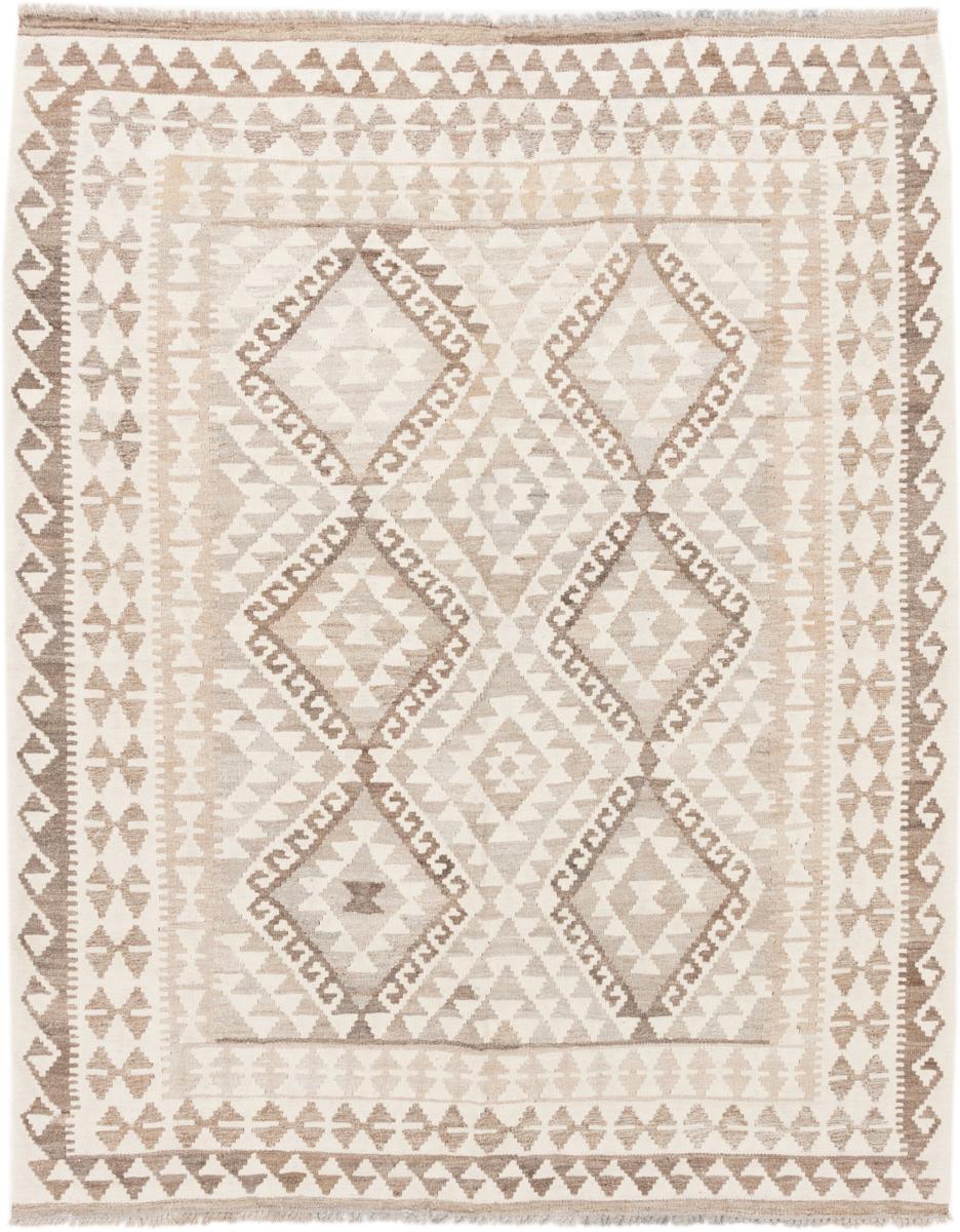 Tapis afghan Kilim Afghan Heritage 6'4"x5'2" 6'4"x5'2", Tapis persan Tissé à la main