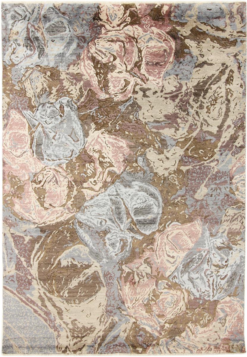 Indiaas tapijt Sadraa 240x165 240x165, Perzisch tapijt Handgeknoopte