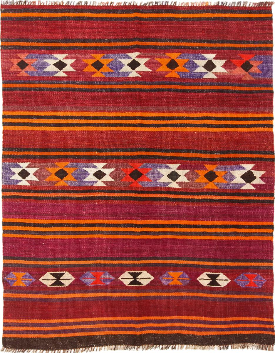 Tapete afegão Kilim Afegão Antigo 171x138 171x138, Tapete persa Tecido à mão