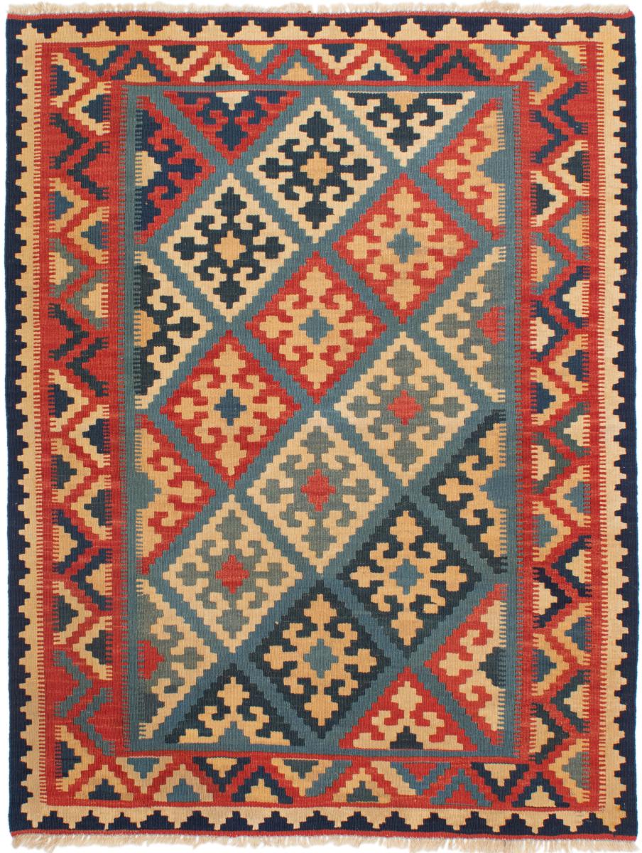 Alfombra persa Kilim Fars 5'7"x4'2" 5'7"x4'2", Alfombra persa Tejido a mano