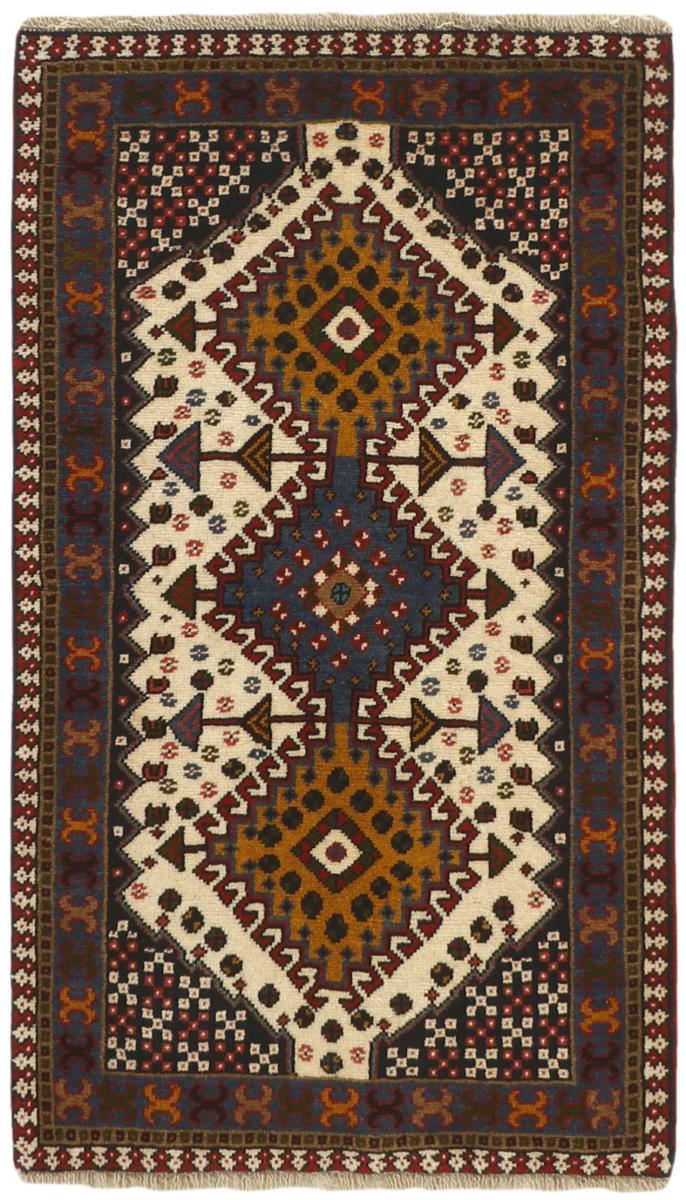 Tapis persan Yalameh 107x61 107x61, Tapis persan Noué à la main