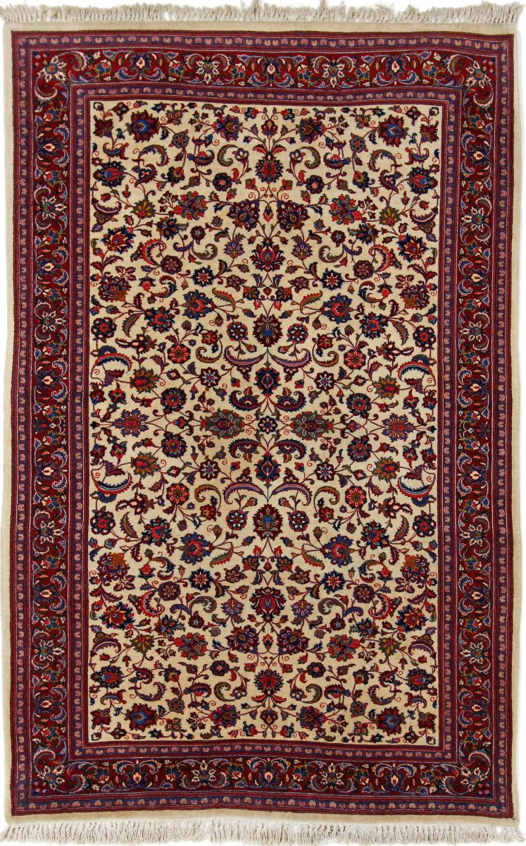 Persialainen matto Isfahan Ghiasabad Antiikki 199x131 199x131, Persialainen matto Solmittu käsin