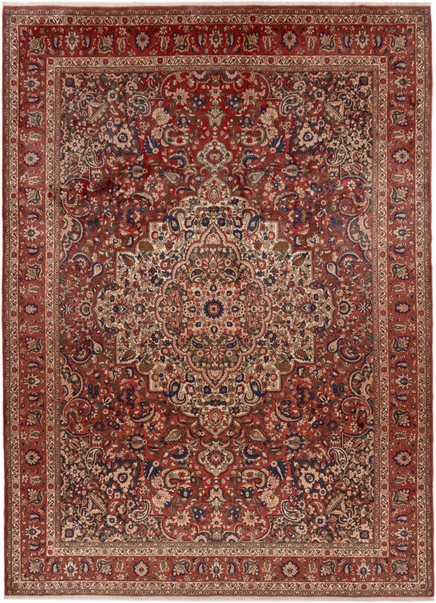 Persian Rug Bakhtiari 13'7"x10'1" 13'7"x10'1", Persian Rug Knotted by hand