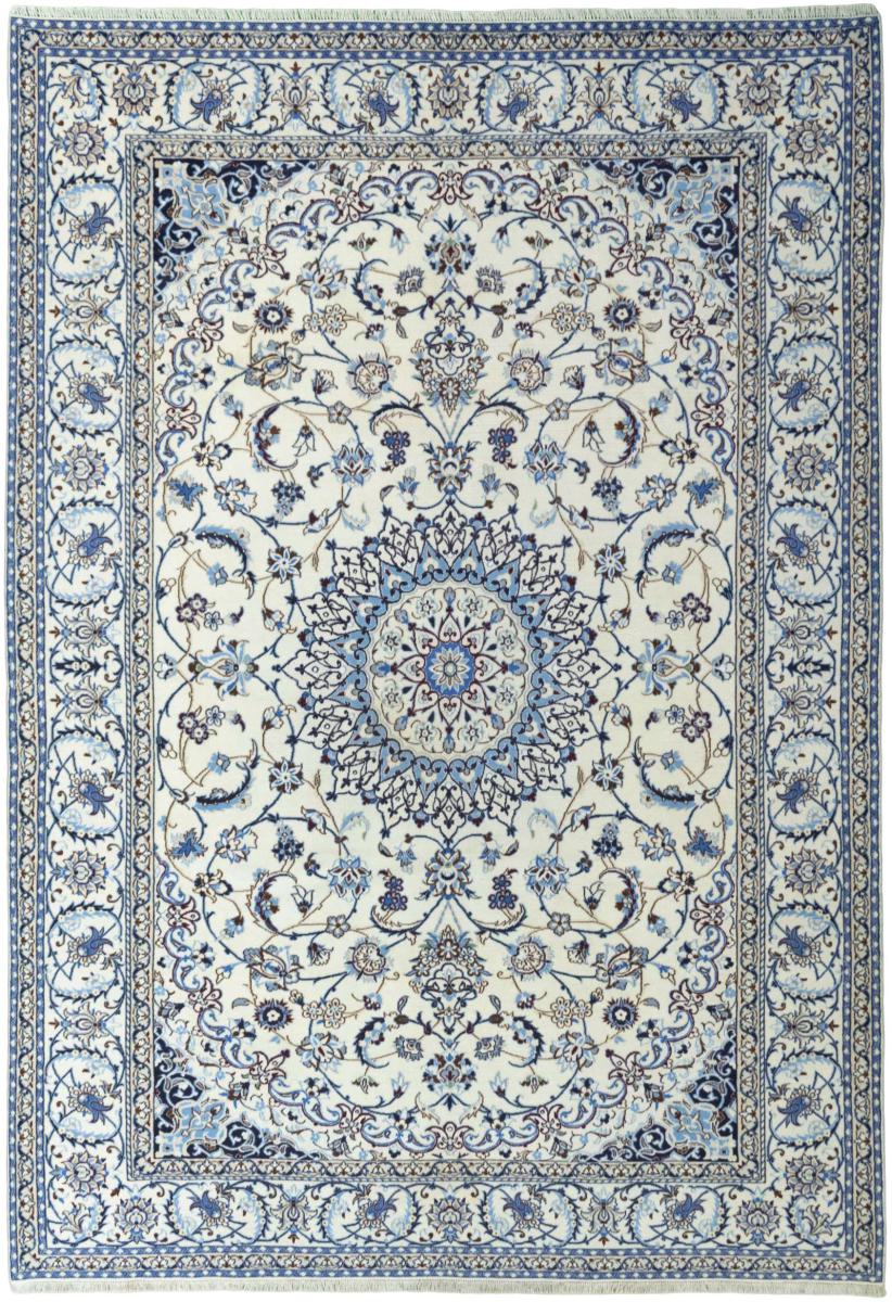 Persian Rug Nain 9La 10'0"x6'10" 10'0"x6'10", Persian Rug Knotted by hand