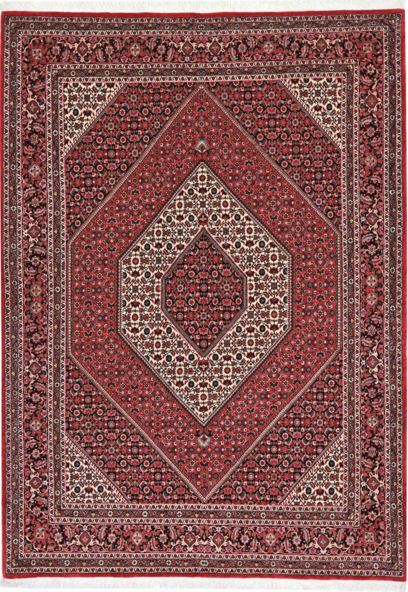 Persian Rug Bidjar Tekab 7'10"x5'7" 7'10"x5'7", Persian Rug Knotted by hand