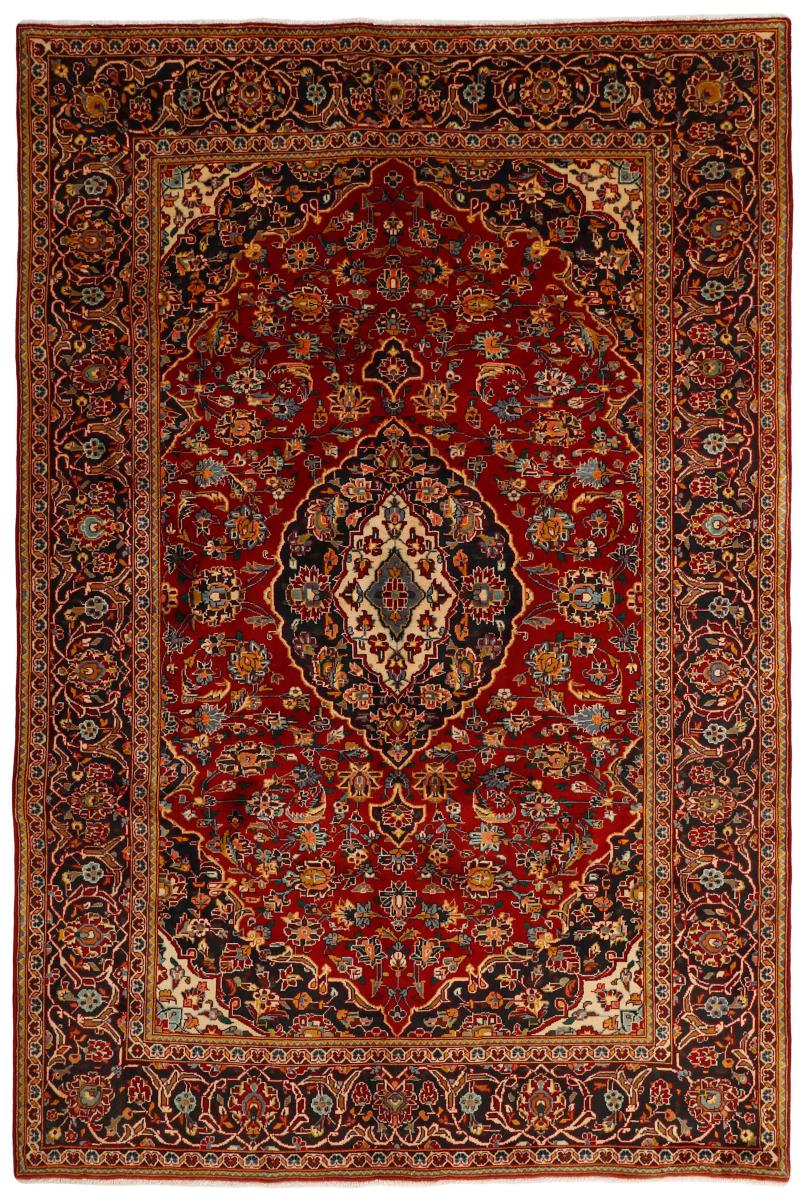 Persian Rug Keshan 10'1"x6'8" 10'1"x6'8", Persian Rug Knotted by hand