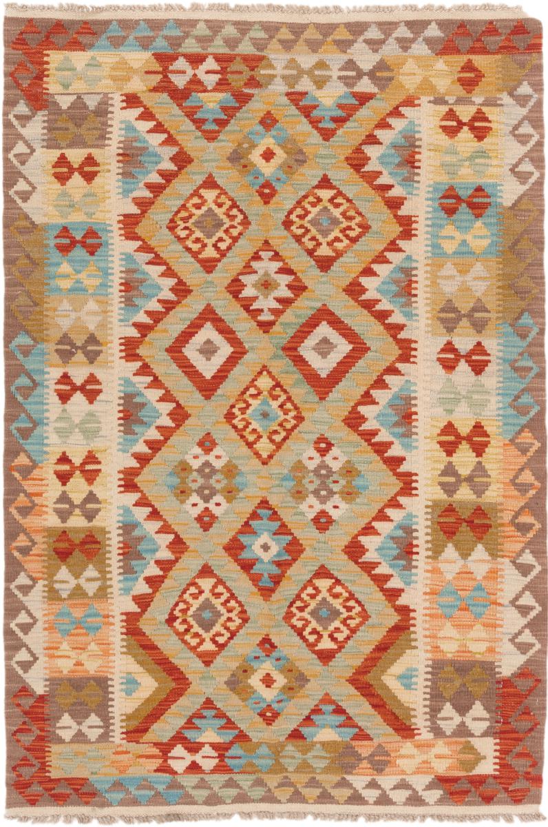 Tapis afghan Kilim Afghan 166x112 166x112, Tapis persan Tissé à la main