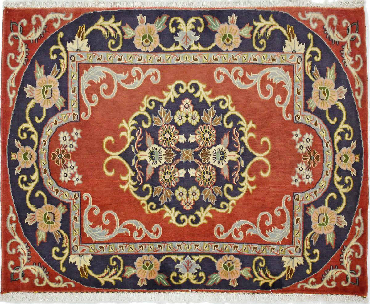 Tapis persan Kashan 81x103 81x103, Tapis persan Noué à la main