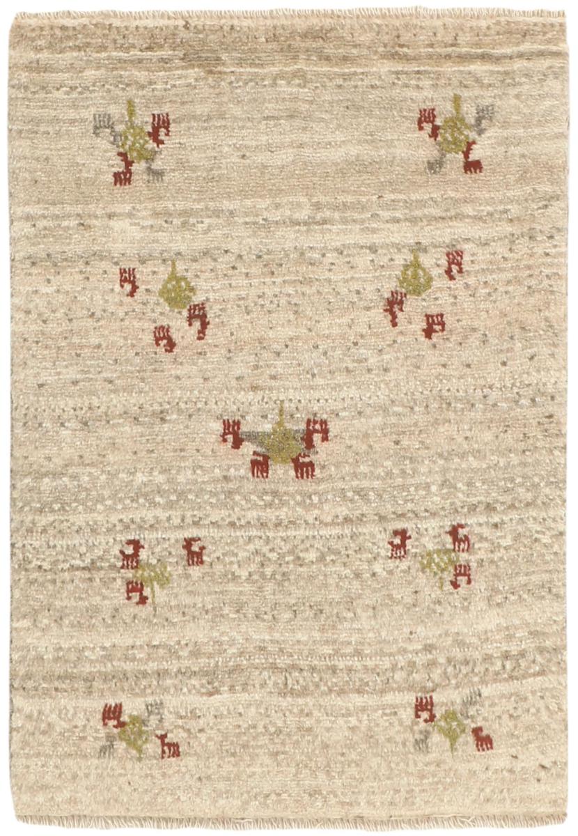 Tapis persan Persan Gabbeh Loribaft 91x65 91x65, Tapis persan Noué à la main