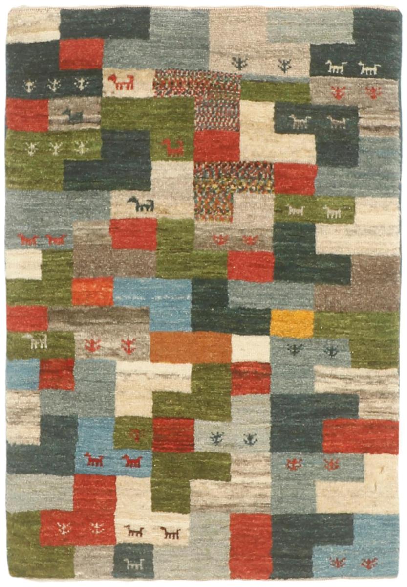 Perzisch tapijt Perzisch Gabbeh Loribaft 89x61 89x61, Perzisch tapijt Handgeknoopte