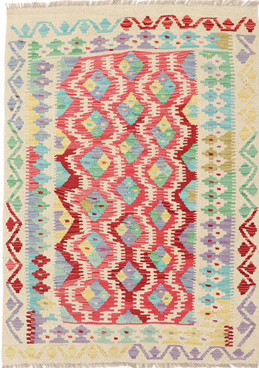 アフガンカーペット キリム アフガン Heritage 4'8"x3'4" 4'8"x3'4",  ペルシャ絨毯 手織り