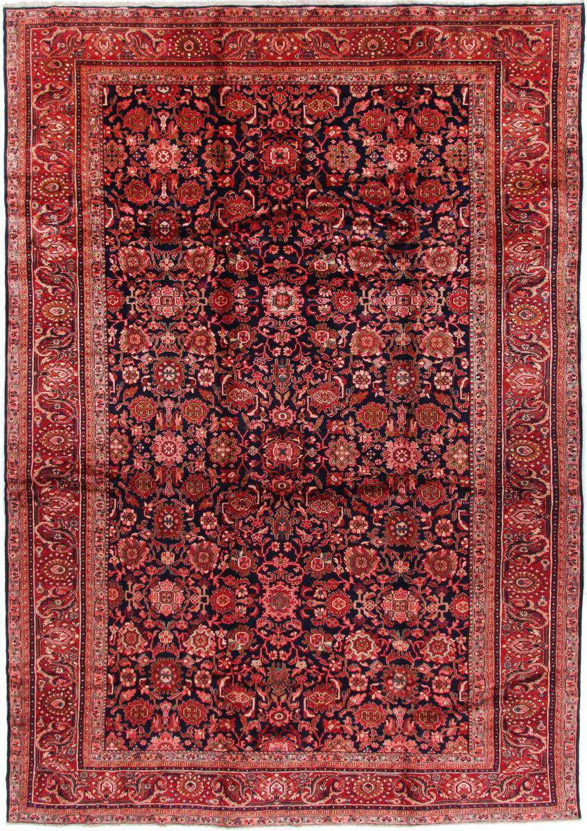 Persian Rug Nanadj 13'3"x9'5" 13'3"x9'5", Persian Rug Knotted by hand