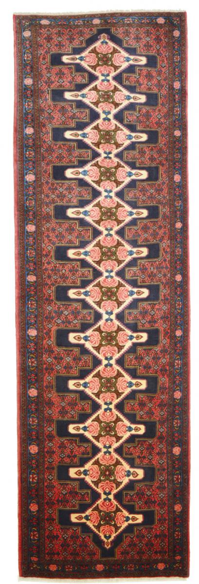 Tapis persan Senneh 356x109 356x109, Tapis persan Noué à la main