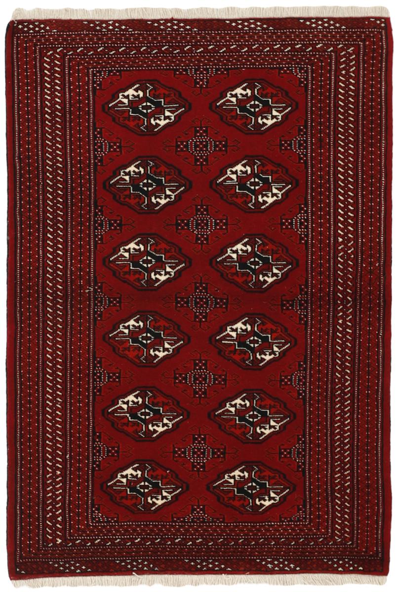  ペルシャ絨毯 トルクメン 5'0"x3'4" 5'0"x3'4",  ペルシャ絨毯 手織り