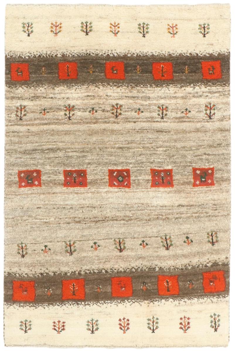 Tapis persan Persan Gabbeh Loribaft 94x62 94x62, Tapis persan Noué à la main