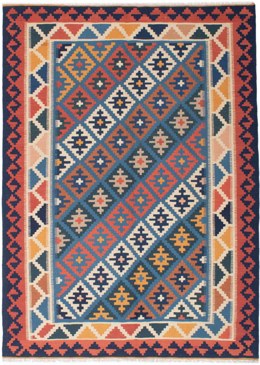 Perzisch tapijt Kilim Fars 7'1"x5'1" 7'1"x5'1", Perzisch tapijt Handgeweven