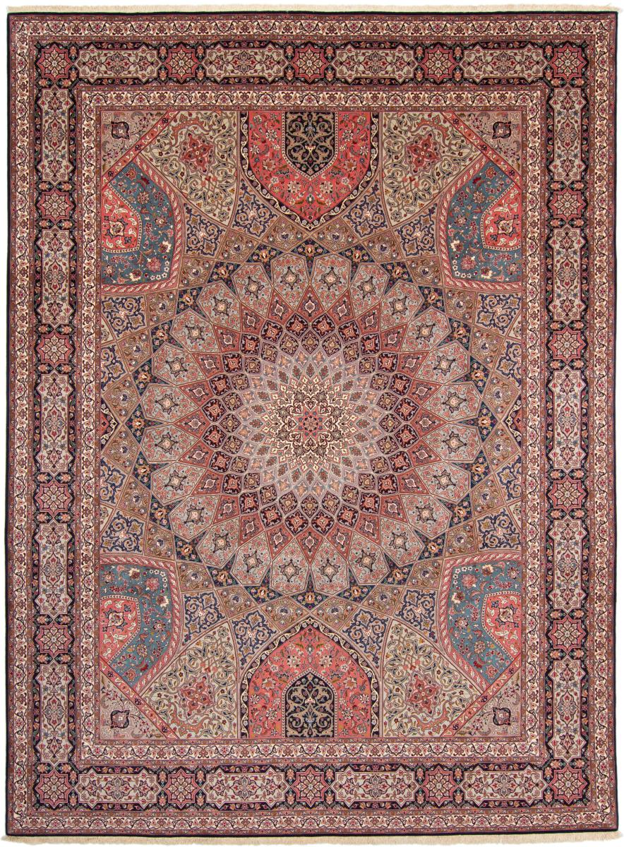 Persian Rug Tabriz 50Raj 404x301 404x301, Persian Rug Knotted by hand