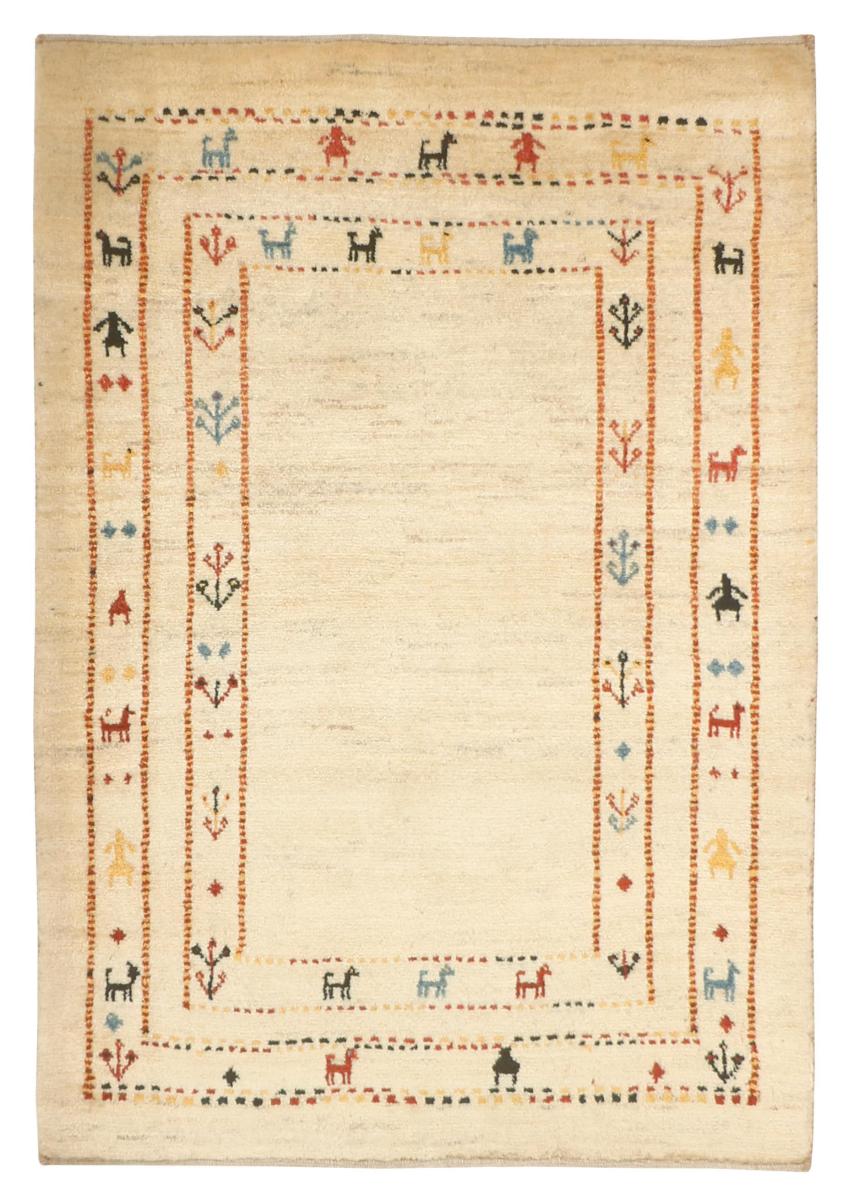 Persian Rug Persian Gabbeh Loribaft 127x87 127x87, Persian Rug Knotted by hand