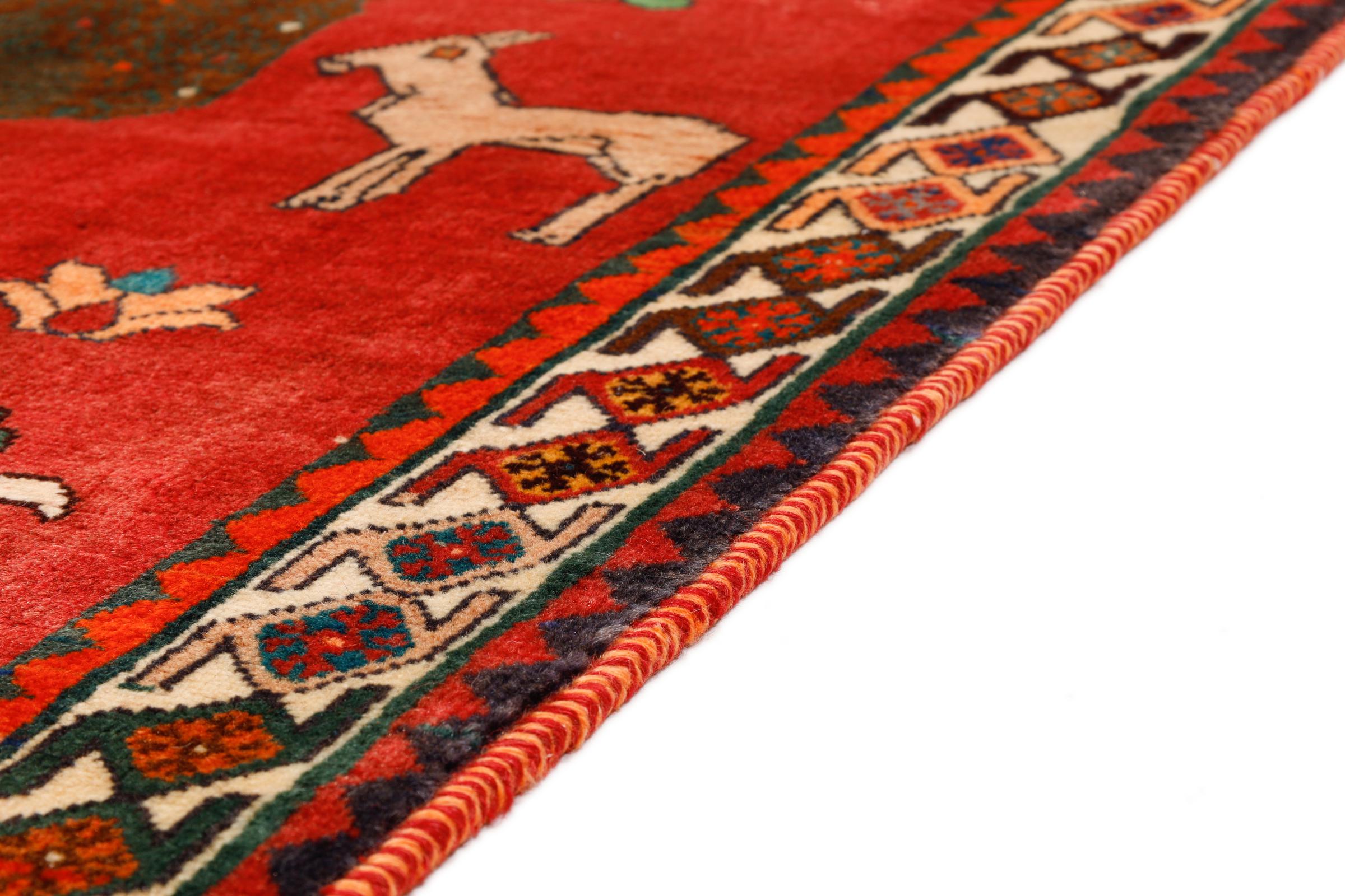 2.5x4.6 Persian Gabbeh Runner - Main Street Oriental Rugs